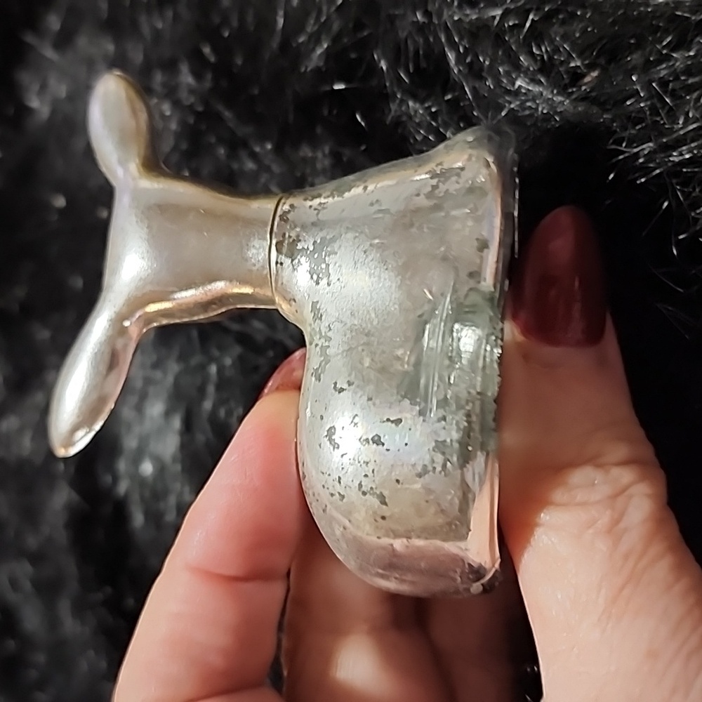 VINTAGE Silver Fawn AVON EMPTY DECANTER. - Picture 3 of 4